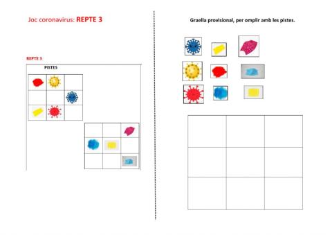 Joc coronavirus: Repte 3