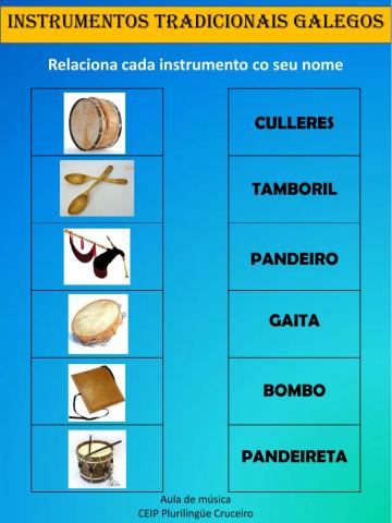 Instrumentos tradicionais galegos