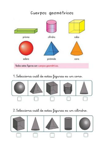 Cuerpos geométricos