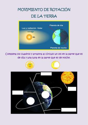 Movimiento de rotación de la Tierra