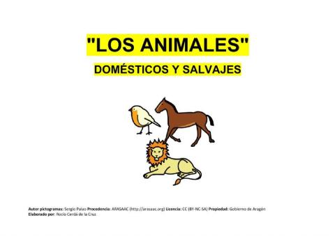 Animales domésticos y salvajes