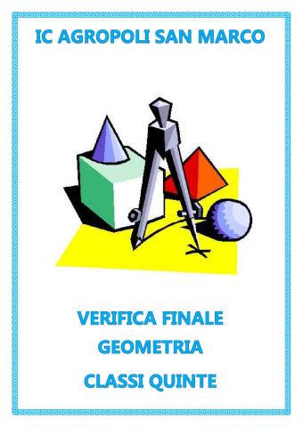 Verifica geometria classe quinta