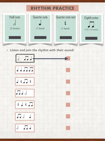 Rhythm practice