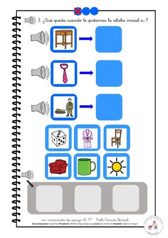 Eliminar sílaba inicial 3