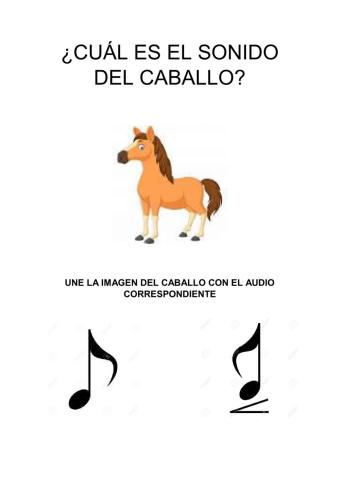 Relincho del caballo