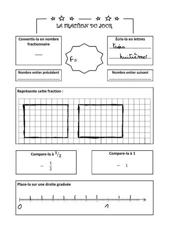 S10 - La fraction du jour