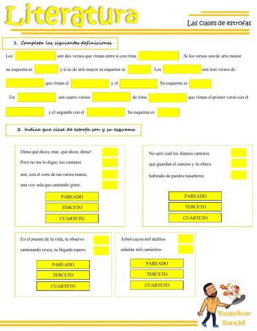 U7.Lit: Las clases de estrofas