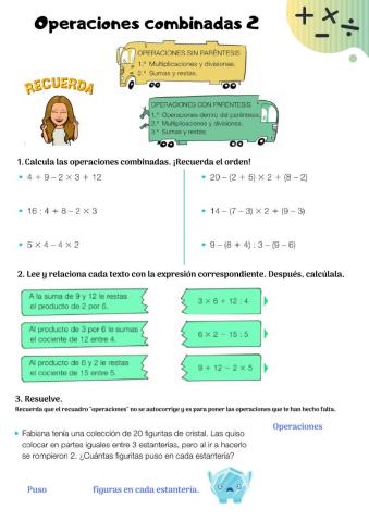 Operaciones combinadas 2