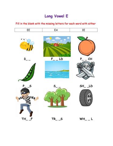 Long Vowel E