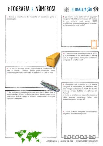 Geografia e Números - Globalização
