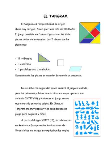 El tangram