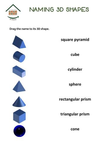 3d shapes and nets