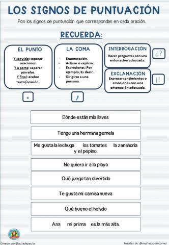 Signos de puntuación 1