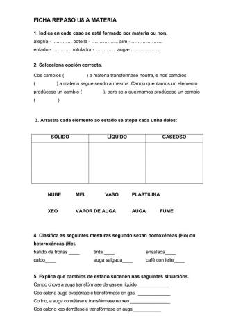 Repaso Naturais