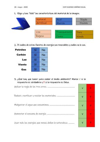 Test ciencias naturales tema 10