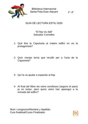 1º-2º(011) El llop viu dalt