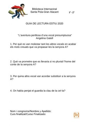 1º-2º(038) L'aventura perillosa d'una vocal presumptuosa