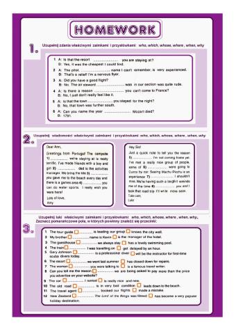 Defining and non-defining relative clauses