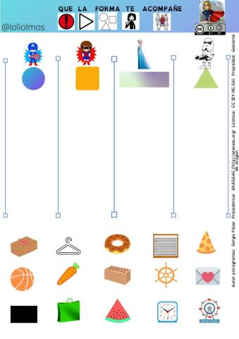 Clasificación Formas Geométricas