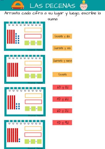 Decenas y unidades