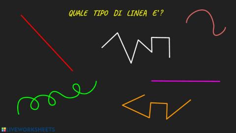 Quale linea e'?