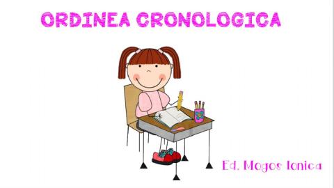 ordinea cronologica