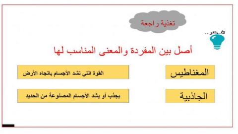 تغذية راجعة للمغناطيس والقوة