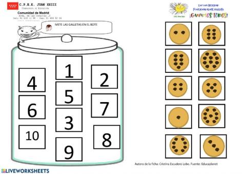 Tarro numeros