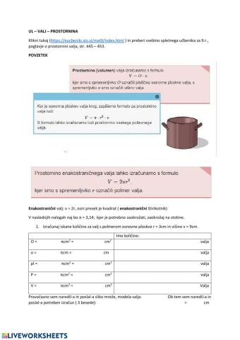 Geometrijska telesa