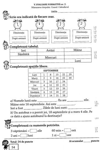 Evaluare formativă la matematică