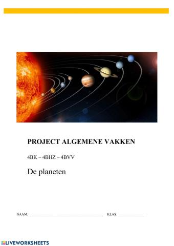 De planeten