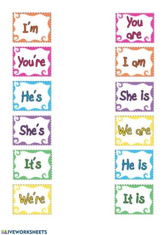 Personal pronouns