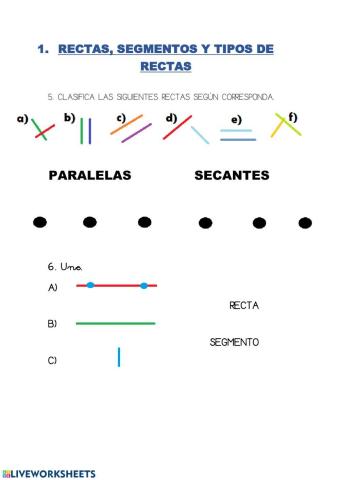 Las rectas