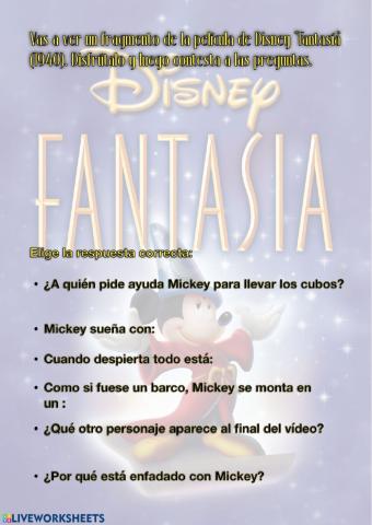 Fantasía Disney