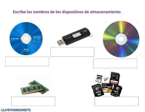 Dispositivos de almacenamiento