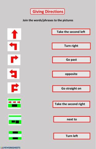 Giving directions