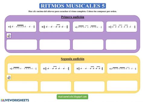 Ritmos musicales 5