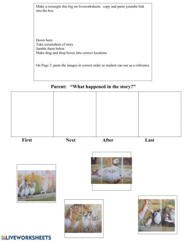 Henny Penny Sequencing