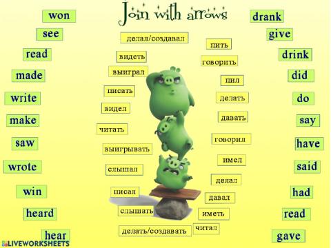 Past Simple Irregular Verbs