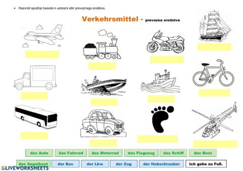 Verkehrsmittel