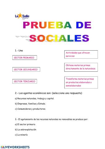 Sociales