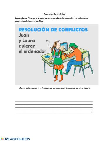 Resolución de conflictos