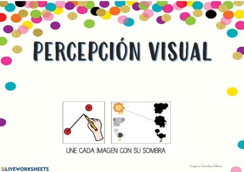 Percepción visual-sombras