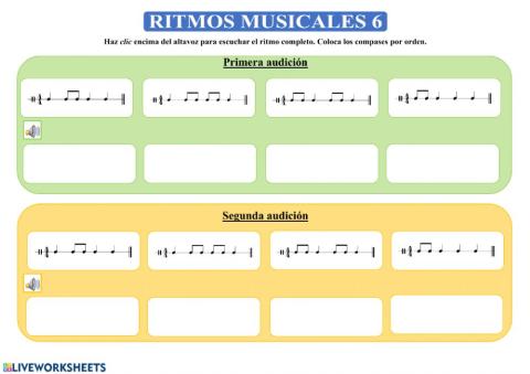 Ritmos musicales 6