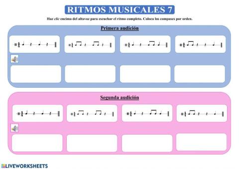 Ritmos musicales 7