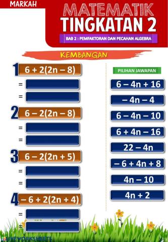 Kembangan Algebra (01)