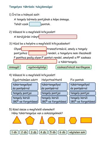 Tengelyes tükrözés