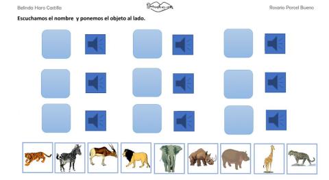 Vocabulario animales 5 con audio