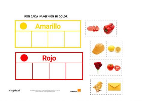 Rojo o amarillo