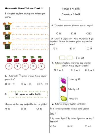 Matematik değerlendirme